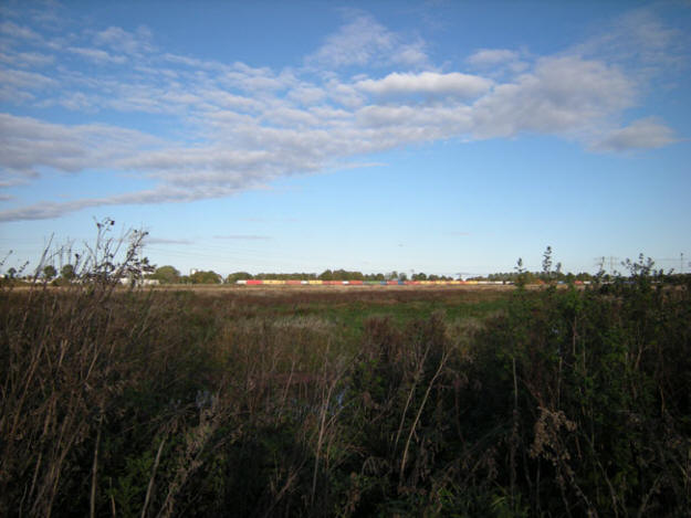 kleurige trein, oktober 2009