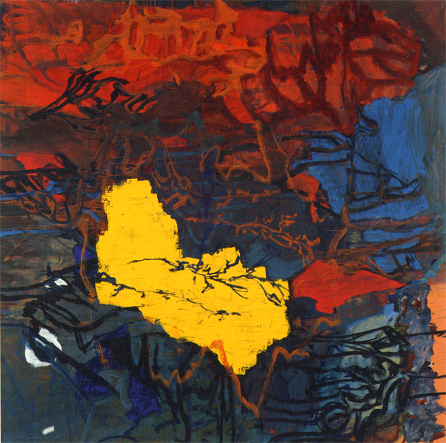 nikopeja I, 1996, 160x160 cm