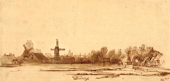 tekening van nicolaes maes