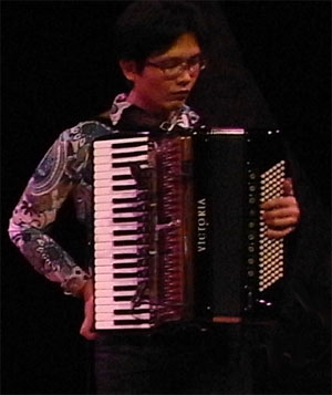 de accordeonist