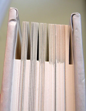 detail van het boek