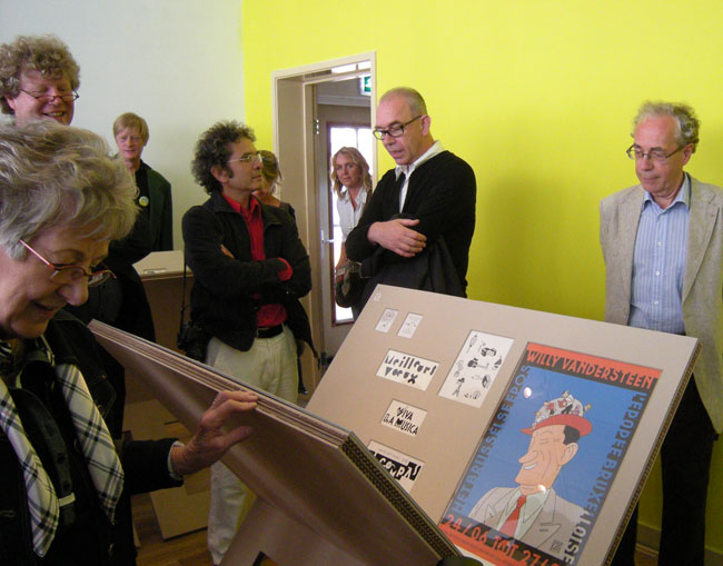 joost swarte praat met max kisman...