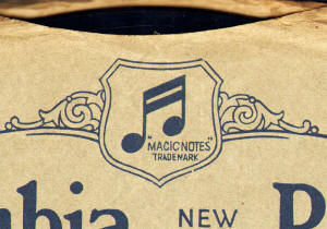 het logo van columbia records...