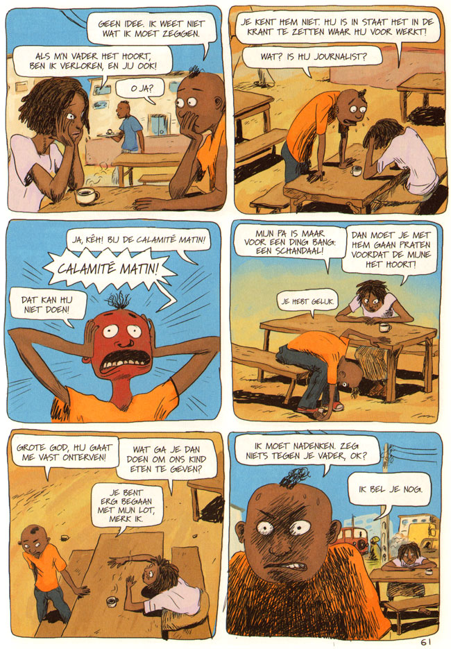 het rijkeluiszoontje verwerkt het schokkende nieuws...