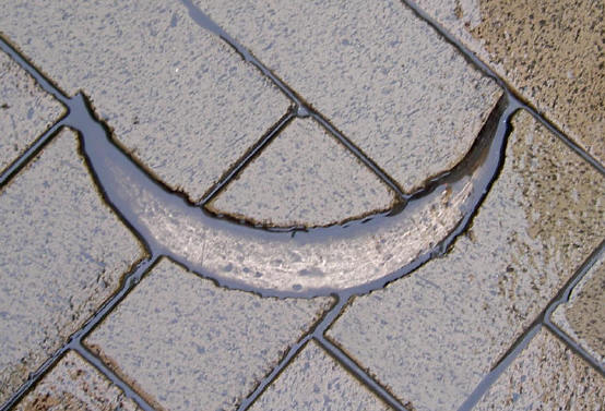 vanuit het noorden - een glimlachende maan...