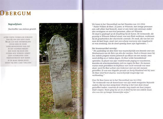 dubbele pagina uit grafpozie...