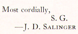jd salinger’s hapworth 16, 1924 uit the new yorker, deel 10 (en slot)