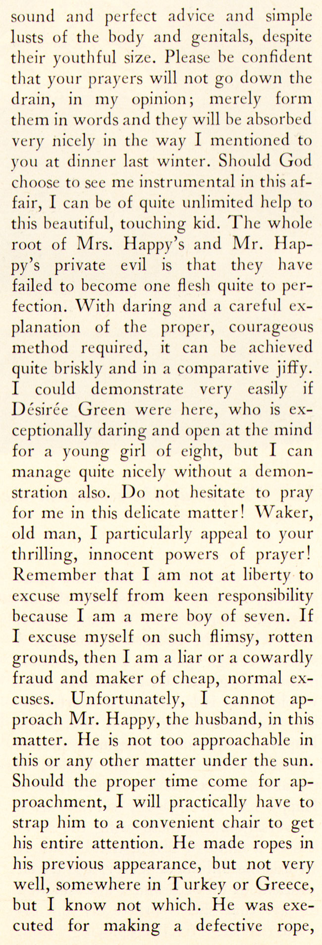 i am not at liberty to excuse myself from keen responsibility...