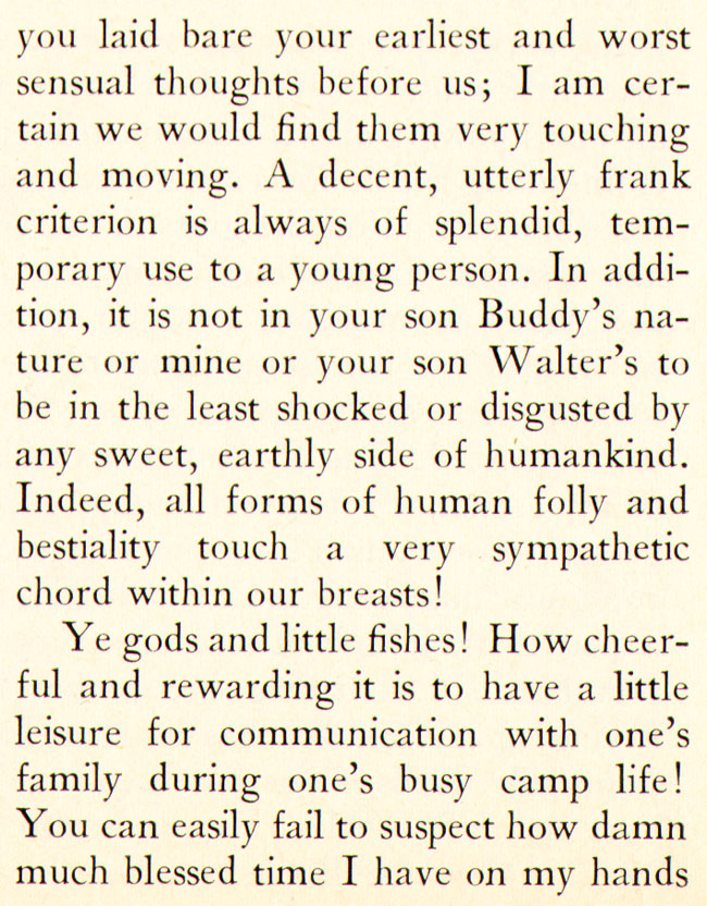 all forms of human folly and bestiality touch a very sympathetic chord within our breasts...