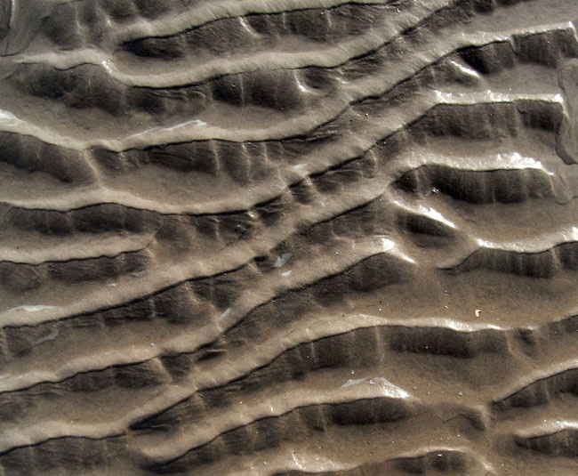 verticale ribbels...