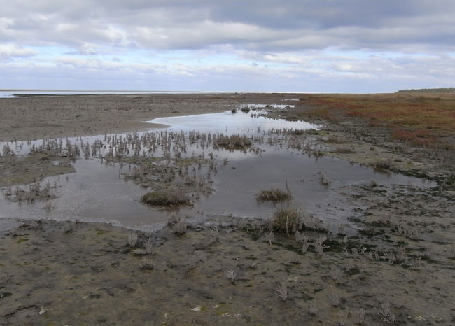 zuidwestpunt van het eiland...