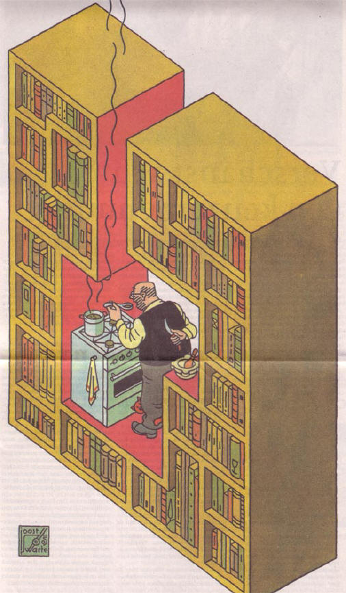 joost swarte tekent johannes van dam...