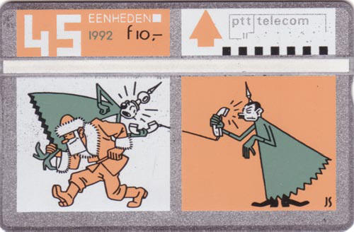 telefoonkaart van een tientje...