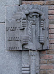 fragment van de gevel...