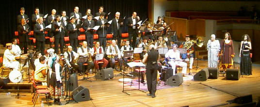 veertigkoppig orkest...