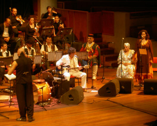 een deel van de wedding en funeral band...