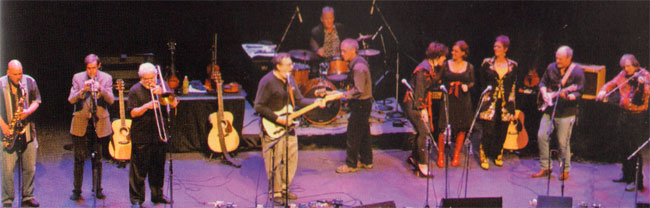 bromberg plus tienkoppige band...