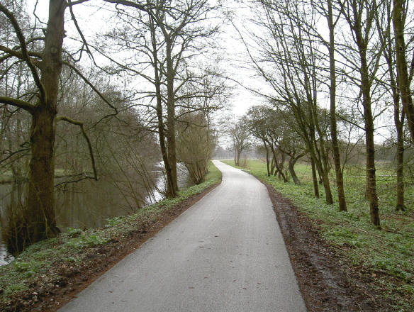 perfect fietsdijkje...