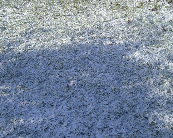 sneeuw en schaduw...
