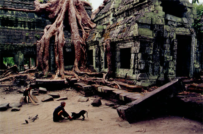 tempel in cambodja...