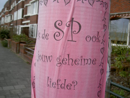 verkiezingssticker...
