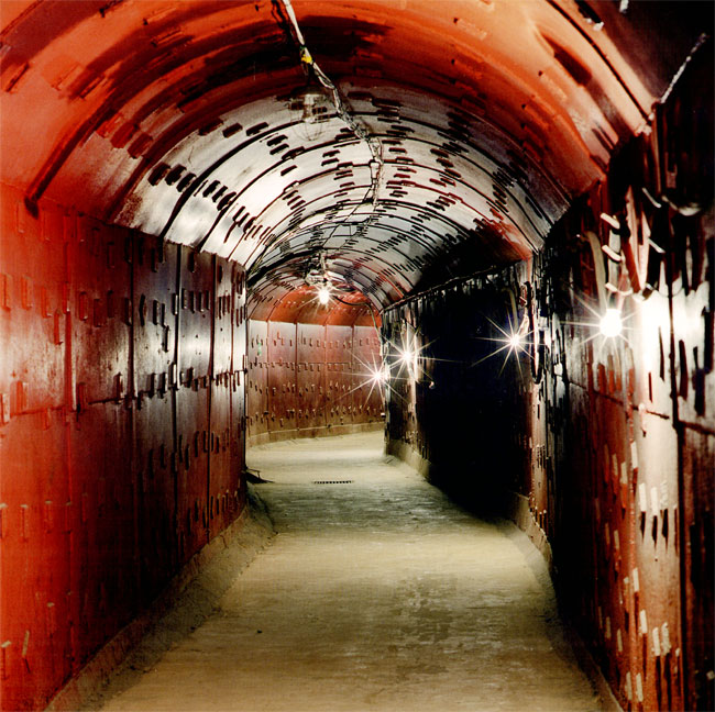 ondergrondse atoombunker in moskou...