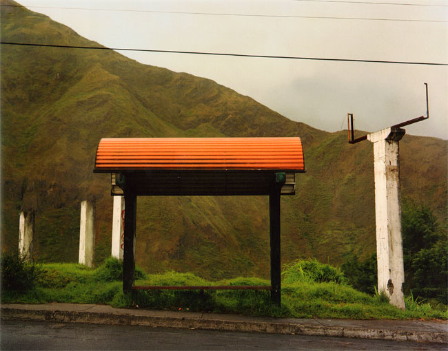 bushalte in ecuador