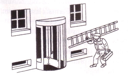draaideuren en ladders...