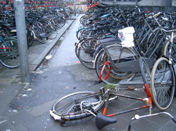 fietsen en treurigheid...