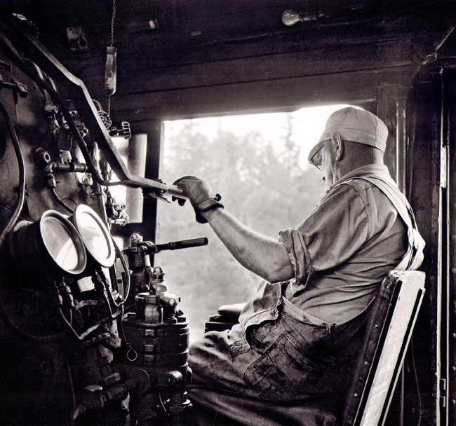 bob thoms op de canadian pacific railway