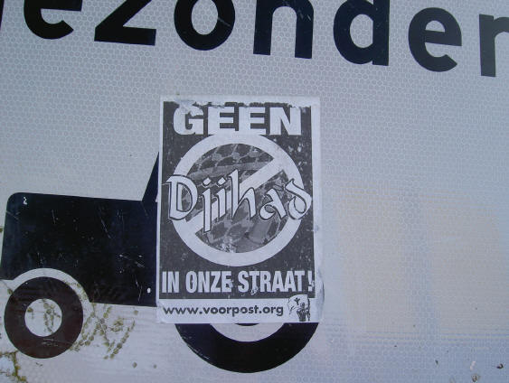 geen djihad in onze straat...