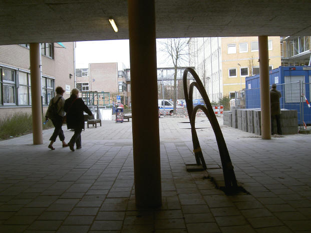 bij windesheim wordt druk verbouwd...