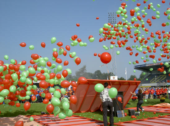 feestelijke balonnen...