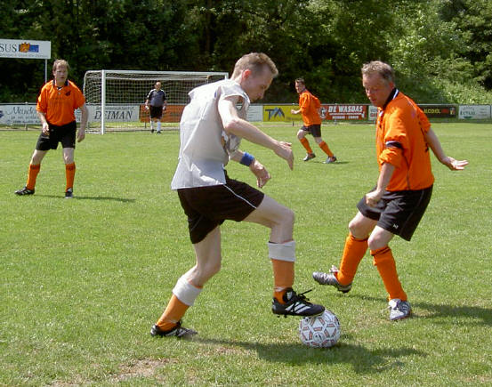 voetbaldansje...
