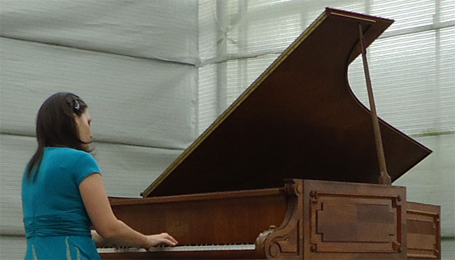 daria speelt händel...