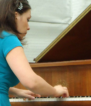 daria speelt met passie...