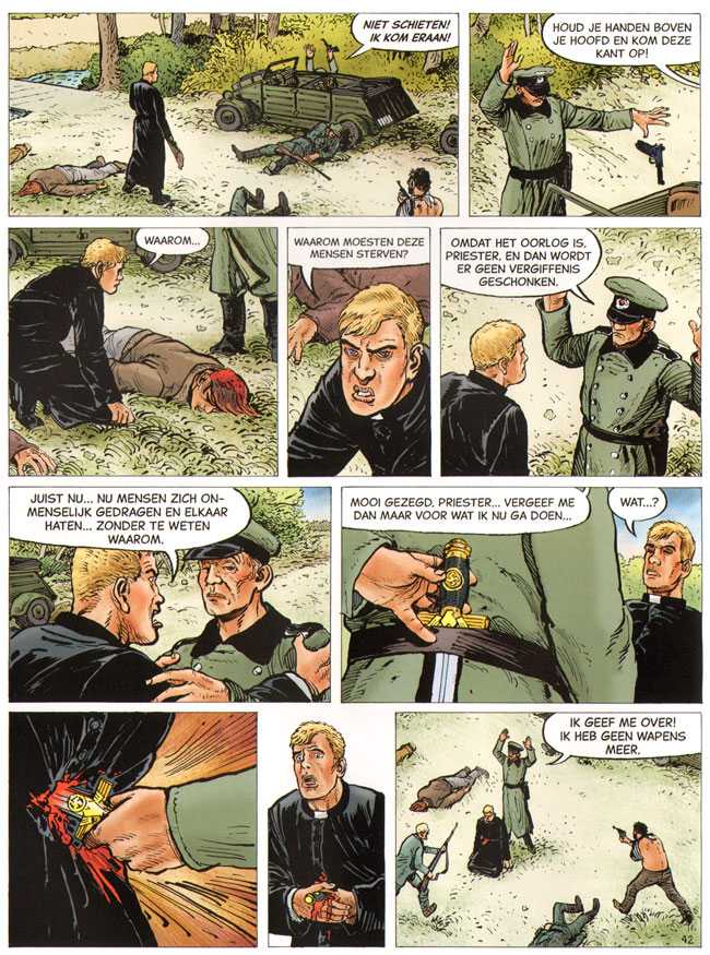 waarin de held van het verhaal sterft...