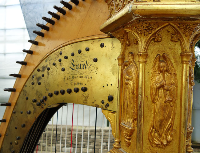 de harp, instrument der engelen....