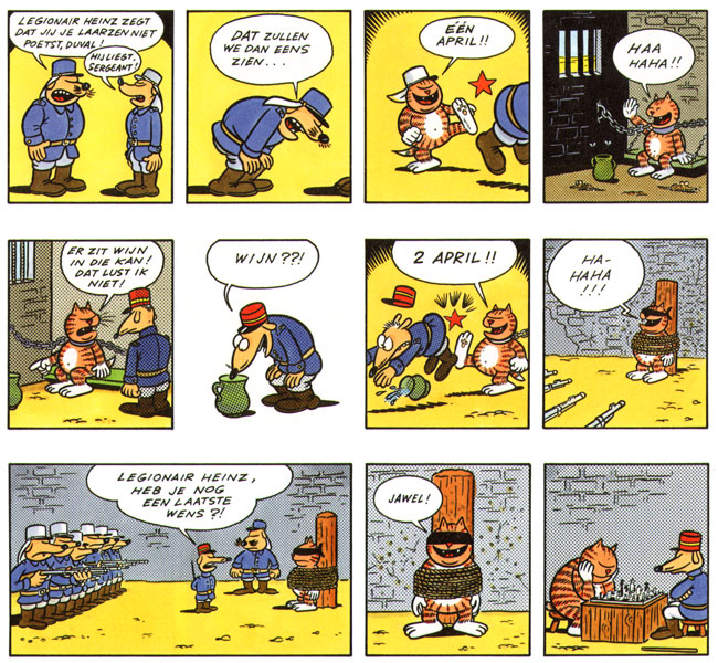 heinz in het vreemdelingenlegioen...