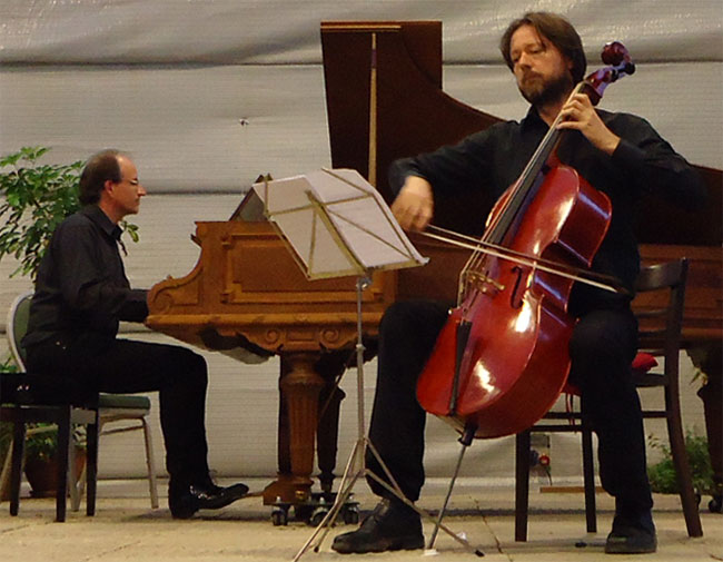 job ter haar, violoncello, maarten van veen piano