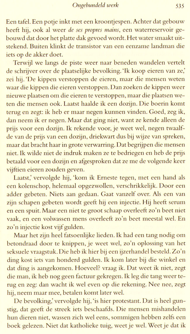 op bezoek bij volksschrijver gerard...