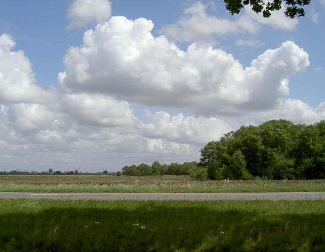 hollandse wolkenlucht...