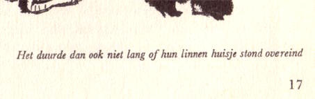 hun linnen huisje...