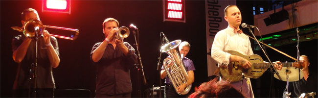 cw stoneking and his primitive horn orchestra...