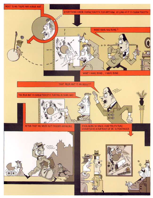 schwitters, gezien door de ogen van fiske