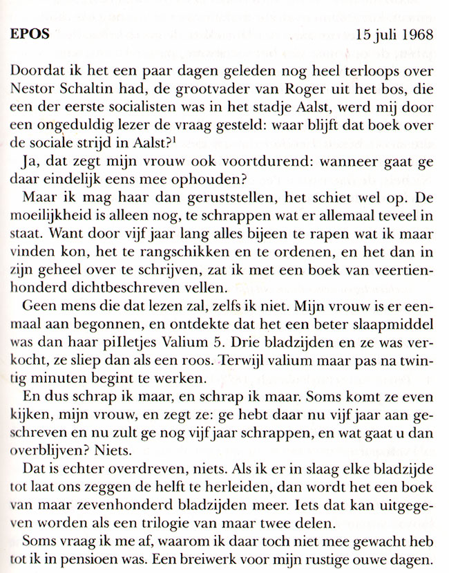 over pieter daens