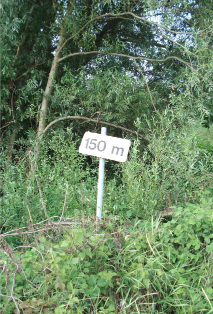 150 meter...
