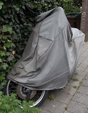 het voorwiel piept er wel vaak onderuit...