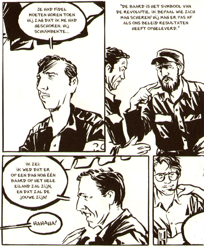 de dictator is verjaagd, mar casro is er van doordrongen dat er nog veel moet gebeuren...