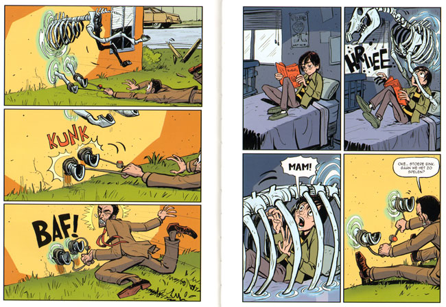 frank van der galg achtervolgt een geest